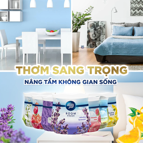 Ambi sáp thơm hương Downy - hộp 180g
