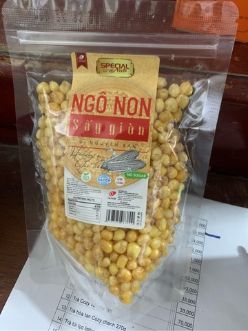 Ngô non sấy giòn vị nguyên bản - IAMG 150g