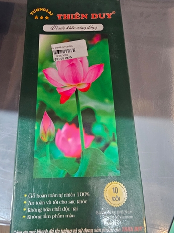 Đũa dừa khía - Bộ 10 đôi