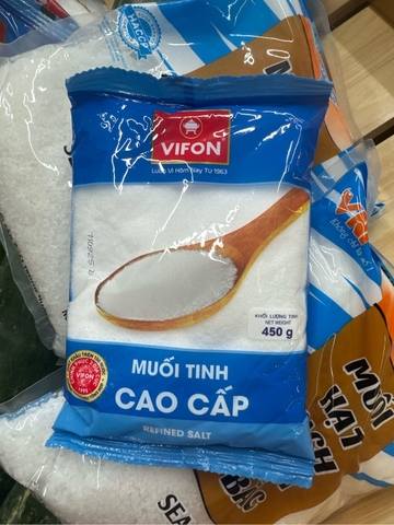Muối tinh cao cấp Vifon - gói 450g