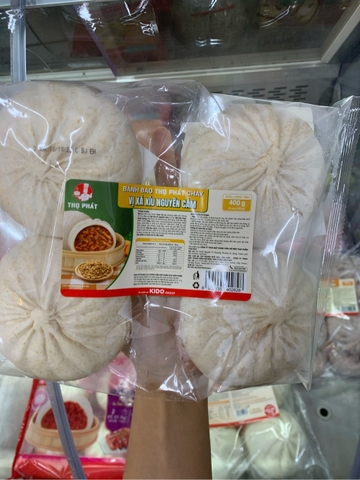 Bánh bao Thọ Phát chay vị xá xíu nguyên cám - túi 400g