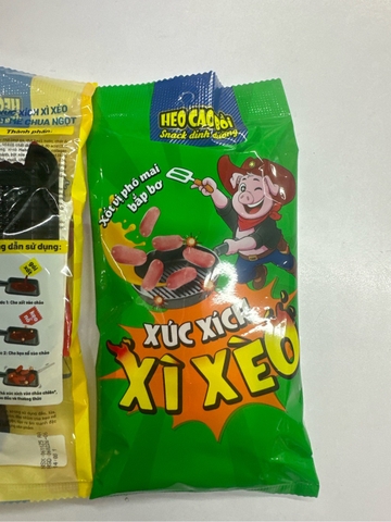 Xúc xích heo cao bồi xốt phô mai bắp bơ