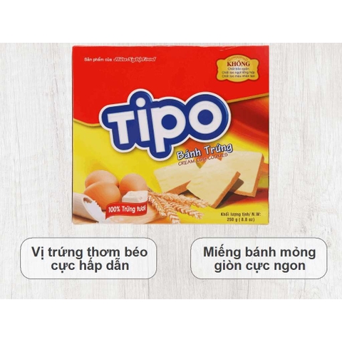 Bánh trứng Tippo - hộp 250g