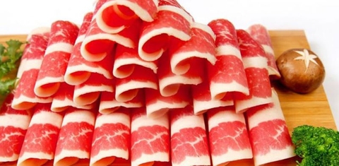 Ba Chỉ Bò Mỹ Cắt Lát 500g – Mềm Mỡ Vừa, Cuộn Nướng Siêu Ngon