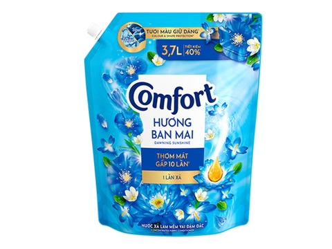 Comfort nước xả hương ban mai thơm mát - túi 3,7Lít