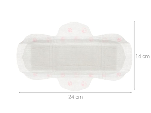 Băng vệ sinh Kotex mini Meow siêu mềm 24cm - Bịch 8 miếng