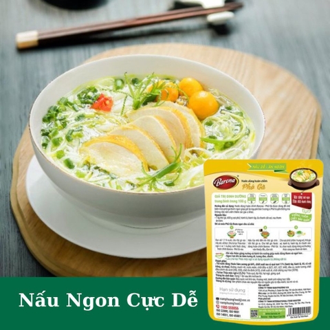 Nước dùng hoàn chỉnh Barona Phở gà - gói 145g