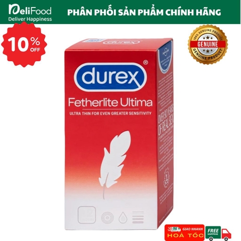 Durex Bao cao su Fetherlite Ultima 12S