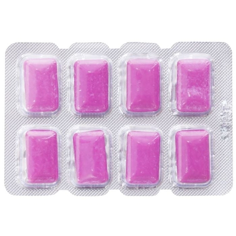 Kẹo Gum Không Đường Xylitol BlueBerry - Vỉ 11,6g