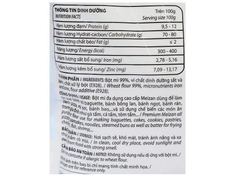 Bột mì meizan 500g