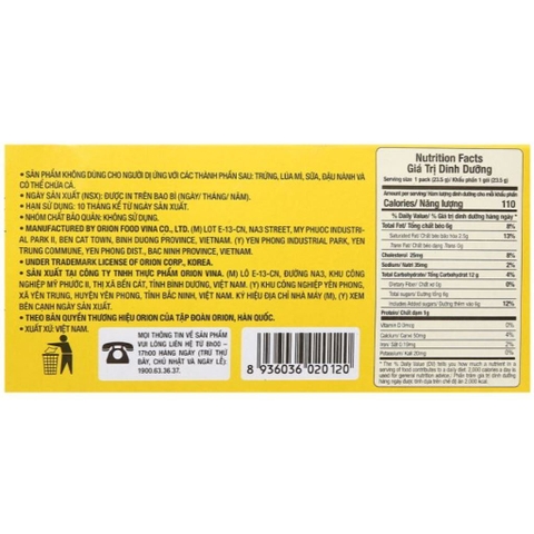 Bánh trứng Custas - Hộp 141g