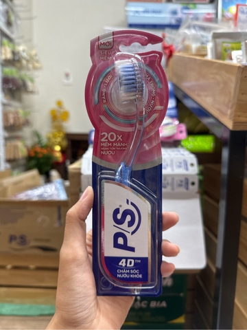 P/S bàn chải đánh răng 4D chăm sóc nướu