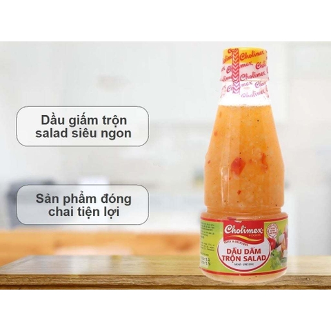 Dầu dấm trộn salad Cholimex - Chai 270g