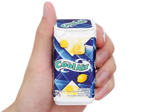 Kẹo sing-gum cool air fresh cube hương chanh - hộp 40g