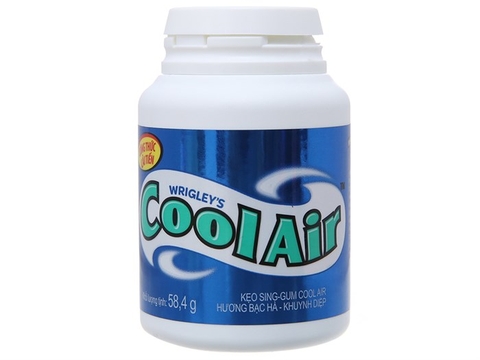 Kẹo sing-gum Coolair hương bạc hà khuynh diệp - hộp 58.4g