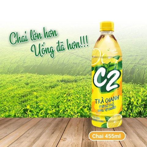 Trà chanh C2 - chai 455ml