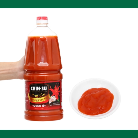 Tương ớt Chinsu Food pro - Chai 2.1kg