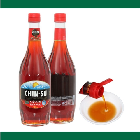 Nước mắm Chinsu Cá cơm biển Đông - Chai 720ml