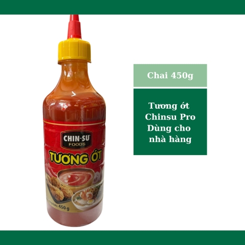Tương ớt Chinsu Professional - Chai 450g
