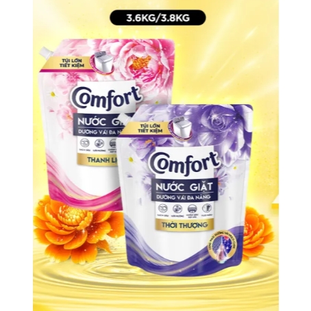 COMFORT Nước Giặt Dưỡng Vải Thời Thượng - Túi 3.6kg