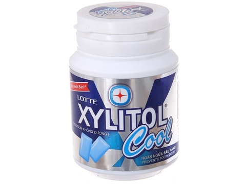 Kẹo gum không đường Lotte Xylitol Cool 55,1g