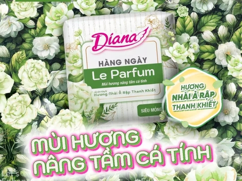 Băng vệ sinh hàng ngày Diana hương nhài - 20 miếng