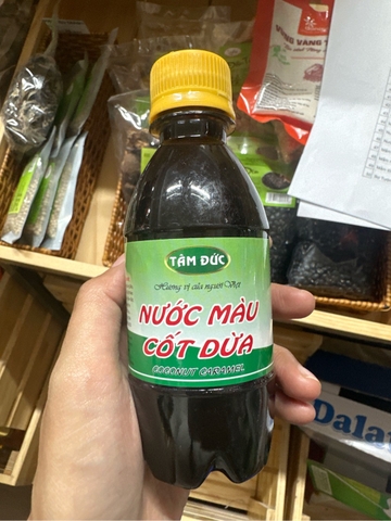 Nước màu cốt dừa Tâm Đức - lọ 300g