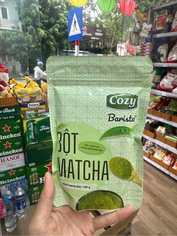 Bột Matcha Cozy Barista - gói 100g