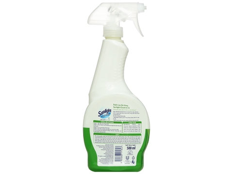 SUNLIGHT Nước Lau Đa Năng Chanh & Sả - Chai 500ml