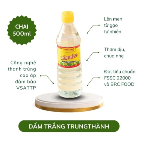Dấm trắng Trung Thành - 500ml