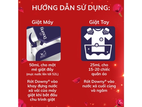 Downy Nước xả vải hương đam mê - gói 18ml