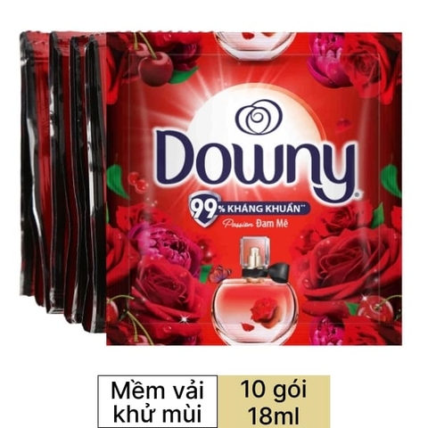 Downy Nước xả vải hương đam mê - gói 18ml