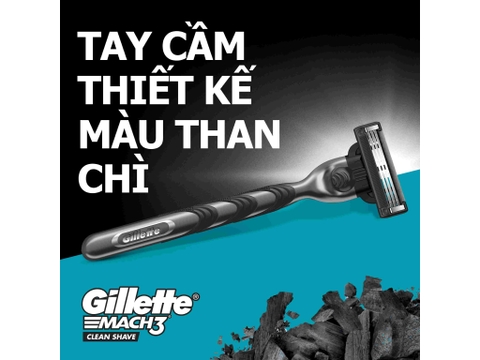 Dao Cạo Râu Gillette Mach 3 Clean Shave