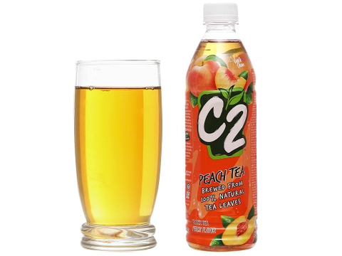 Trà Đào C2 - chai 455ml