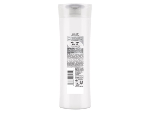 CLEAR dầu gội mát lạnh bạc hà 340g