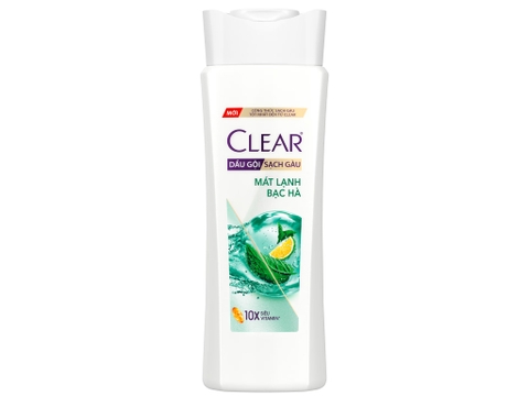 CLEAR dầu gội mát lạnh bạc hà 340g