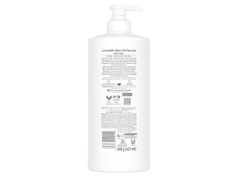 Dove dầu gội ceramide phục hồi hư tổn - chai 640g