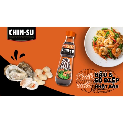 Dầu Hào ChinSu Sò Điệp 150g/400g/820g