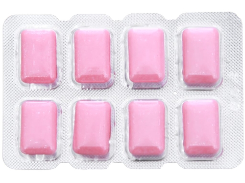 Kẹo gum không đường Lotte Xylitol hương Strawberry Mint vỉ 11.6g