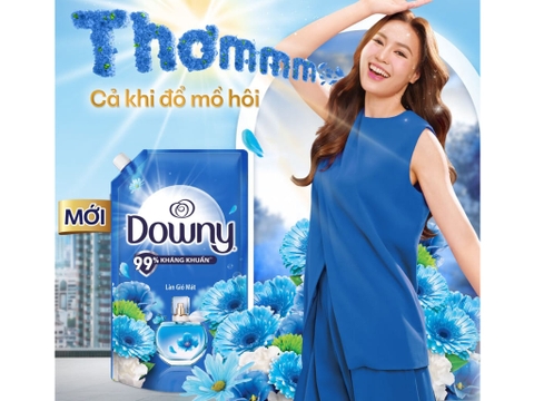 Nước Xả Vải Downy Làn Gió Mát - Túi 2.6L