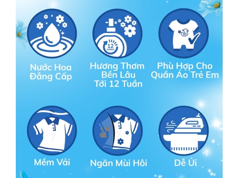 Nước Xả Vải Downy Làn Gió Mát - Túi 2.6L