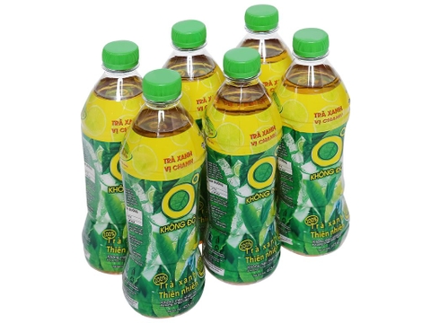 Trà xanh 0 độ - chai 455ml