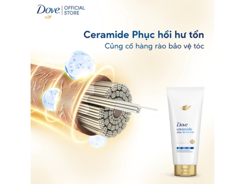 DOVE Kem Xả Phục Hồi Hư Tổn 1 Phút Siêu Dưỡng 300g