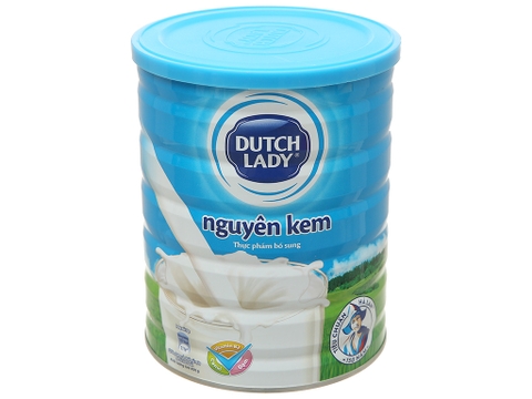 Sữa bột nguyên kem Dutchlady - Hộp sắt 850g