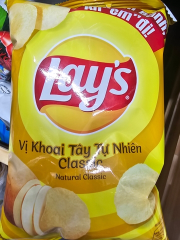 Bim bim Lay's vị khoai tây tự nhiên - Gói 31g