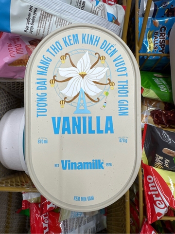 Kem Hộp Vinamilk Vani - Hộp 870ml