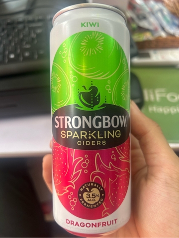 Strongbow Kiwi & Thanh Long - Lon 320ml