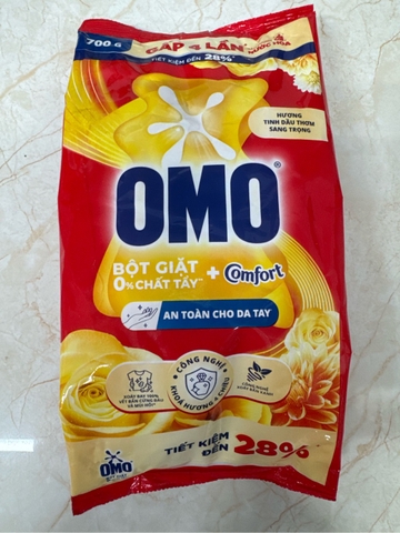 OMO Bột Giặt Comfort Tinh Dầu Thơm Sang Trọng 700g