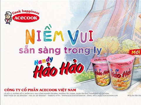 Mì Handy Hảo hảo Tôm chua cay - Ly 67g