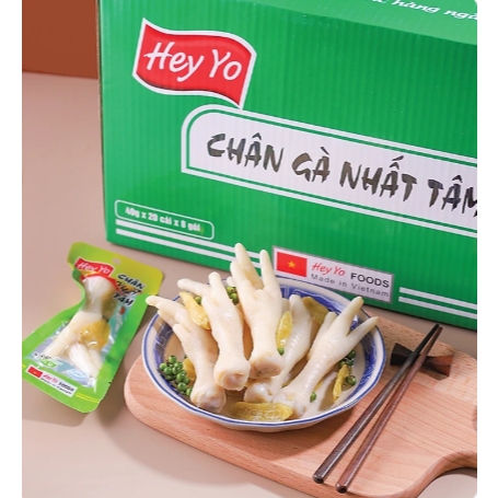 Chân gà Nhất Tâm Heyo - Gói 40g